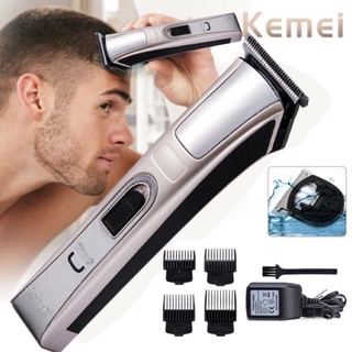 Kemei 5017 ของแท้ 100% แบตตาเลี่ยนไฟฟ้าไร้สาย มาพร้อมอุปกรณ์เพื่อช่วยในการตัดแต่งผม