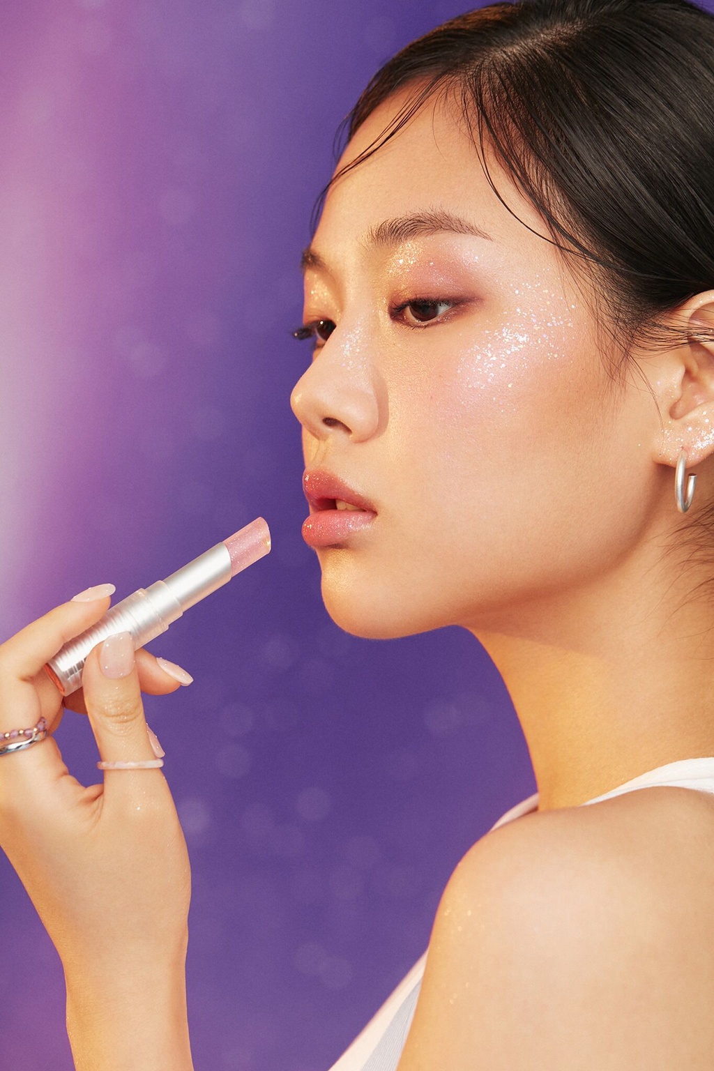 UNLEASHIA Glittery Wave Lip Balm 4.5g อันลีเชีย ลิปบาล์มเพิ่มความแวววาว ...