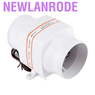 ภาพขนาดย่อของภาพหน้าปกสินค้าNewlanrode 4 In 270 Cfm Bilge Air Blower In Line อุปกรณ์เสริมพัดลมไฟฟ้า Dc 12v Wh จากร้าน newlanrode.th บน Shopee