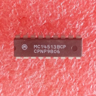 MC14513BCP MC14513 14513 14513B BCD-To-Seven Segment Latch Decoder Driver