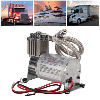 Alabama คอมเพรสเซอร์แอร์ 20A 150 Psi โลหะ สําหรับยานพาหนะ เรือยอร์ช 12V