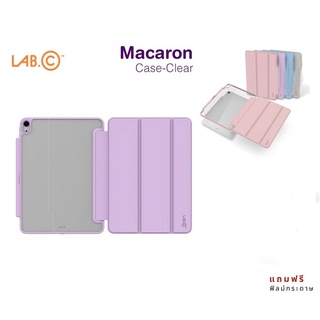 Lab.C Macaron Case-Clear เคสกันกระแทก แบบมีฝาปิดหลังใส เคสสำหรับ iPad Air5, iPad Air 4 10.9"