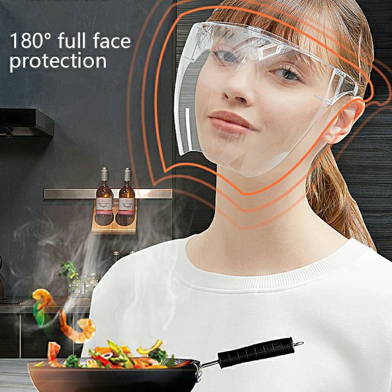 ภาพหน้าปกสินค้าMairu faceshield acrylic เฟสชิวอะคริลิค เฟสชิว แว่นเฟสชิว แว่นปิดหน้า บังลมป้องกันเชื้อโรค