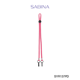 Sabina อุปกรณ์เสริมสำหรับเกี่ยวสายคล้องหน้ากาก รหัส SYR137PD สีชมพูเข้ม