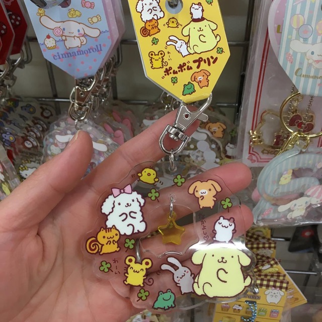 พวงกุญแจ-พวงกุญแจ-acrylic-key-holder-sanrio