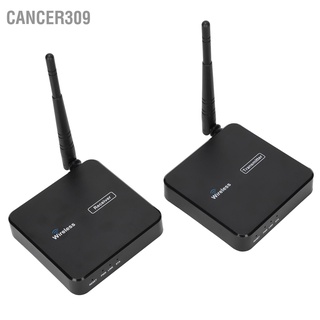 Cancer309 HD Multimedia Interface Extender Wireless Transmitter and Receiver Supports 1920x1080P 60Hz Up to 328ft 100‑240V