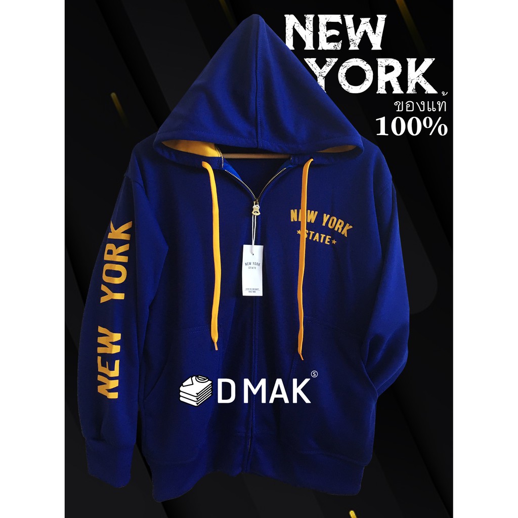 ภาพสินค้าSALE ถูกมาก จนกว่าของหมด เสื้อแขนยาว NEW YORK ของแท้(สกีนแขน) รุ่นA จากร้าน d_mak1 บน Shopee ภาพที่ 4