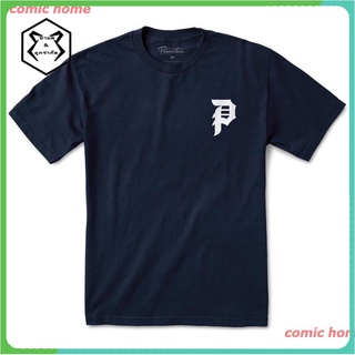 comic home 2022 Primitive Skate  Core Blue Skate Men T-shirt Unisex Tee Cotton sale