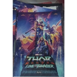 แท้! โปสเตอร์ธอร์ sf limited thor love and thunder