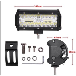 🔥ไฟ Led สปอร์ตไลท์ 120W 12V สำหรับมอเตอร์ไซต์ รถยนต์ รถบรรทุก ไฟสปอตไลท์ led สปอร์ตไลท์