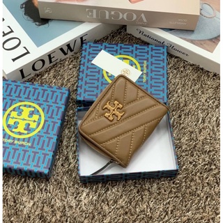 TORY BURCH KIRA CHEVRON ZIP CONTIEANTAL WALLET