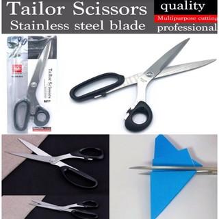 Tailor Scissors กรรไกรตัดกระดาษ,ตัดผ้า ปลายยาวสแตนเลส