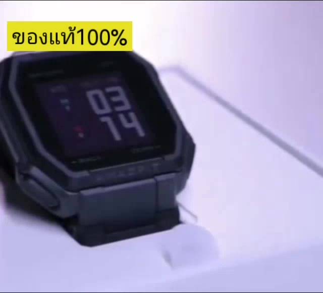 นาฬิกาสมาร์ทวอช-amazfit-ares-smart-watchนาฬิกาดูแลสุขภาพนับก้าวเดิน-นาฬิกา-gps-นับก้าวเดินแคลอรี่นาฬิกาสายซิลิโคน