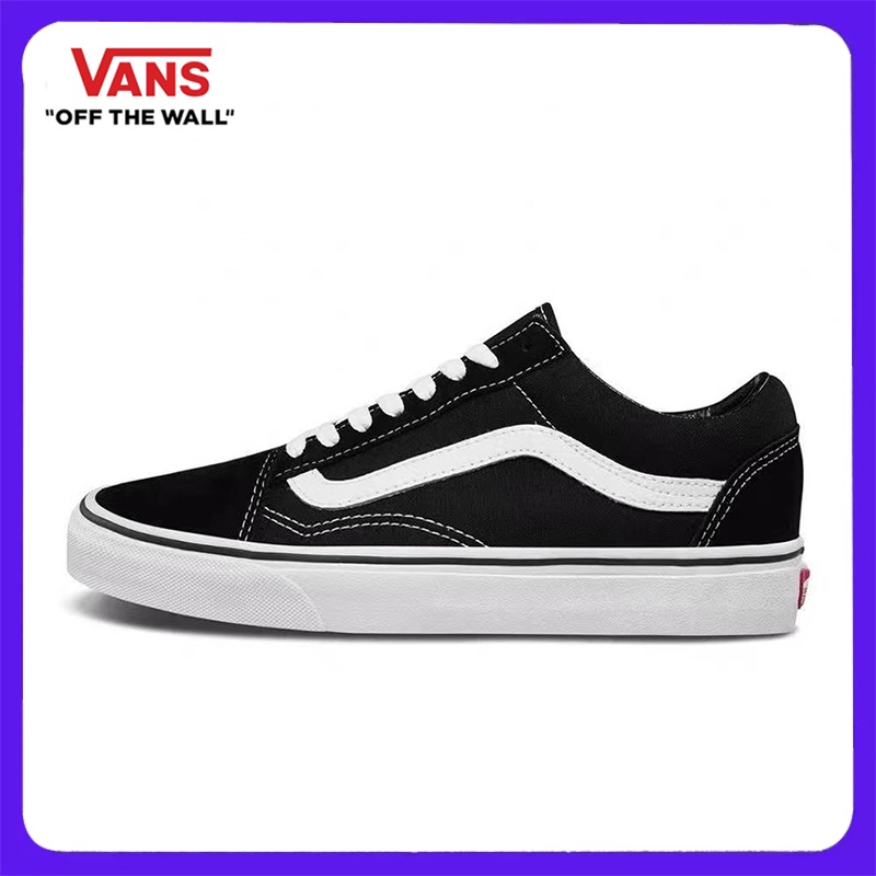 ภาพหน้าปกสินค้าข้อเสนอพิเศษ Vans Old Skool รองเท้าลำลองสำหรับบุรุษและสตรี