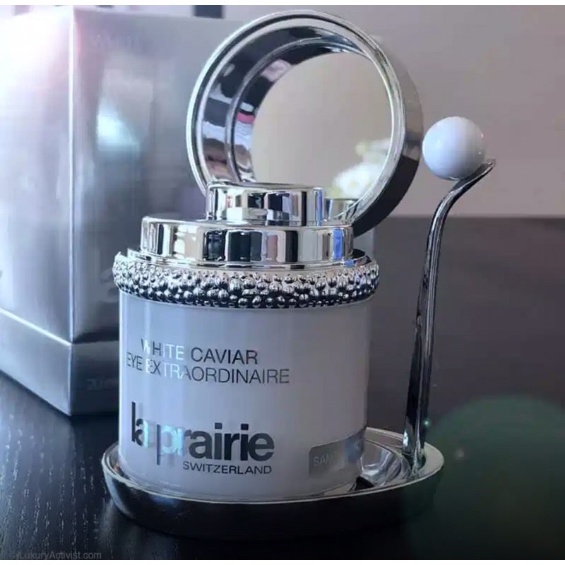 สินค้าเคาเตอรแท้-อายครีมสูตรขายดีและฟีดแบ็คดีมากกก-la-prairie-white-caviar-eye-extraordinaire