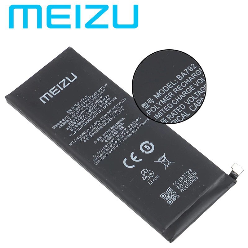 ภาพหน้าปกสินค้าแบตเตอรี่ แท้ MEIZU Pro 7 BA792 3000mAh จากร้าน ton04042536 บน Shopee