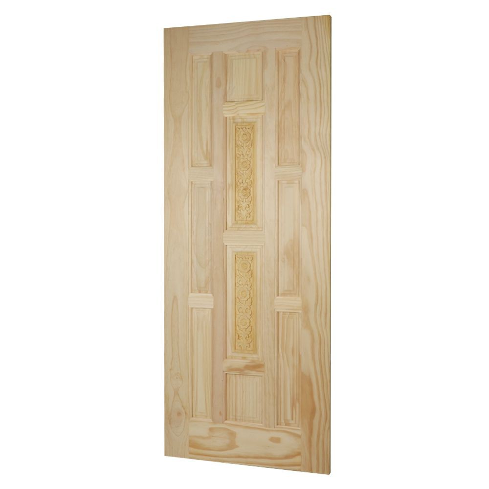 wood-door-modern-doors-l120-80x200cm-ประตูไม้สน-modern-doors-l120-80x200-ซม-ประตูบานเปิด-ประตูและวงกบ-ประตูและหน้าต่าง