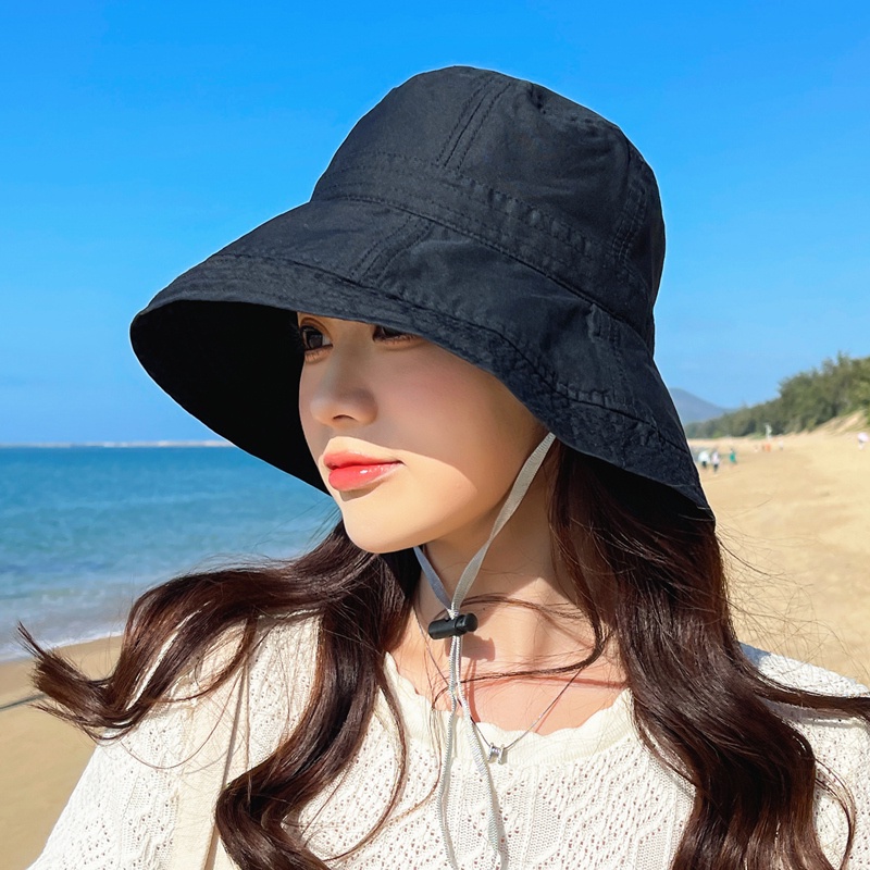 หมวกบักเก็ตลําลอง-กันแดด-ขนาดใหญ่-สามารถพับได้-แฟชั่นฤดูร้อน-และฤดูใบไม้ผลิ-และฤดูใบไม้ร่วง-สําหรับผู้ชาย-และผู้หญิง
