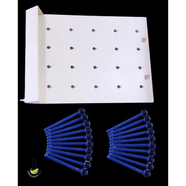 ที่แขวน/ตากเครื่องแก้วทำจาก Polycarbonate มีถาดรองน้ำและรูระบายน้ำ ...