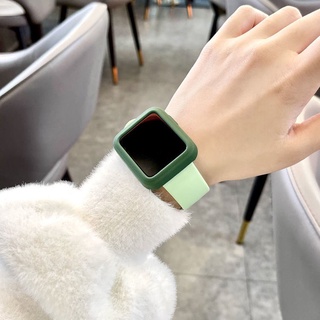 ภาพหน้าปกสินค้าเคสป้องกัน TPU แบบนิ่ม + สายคล้อง สําหรับ Redmi Watch 2 lite Global Version Smart Watch Band ที่เกี่ยวข้อง
