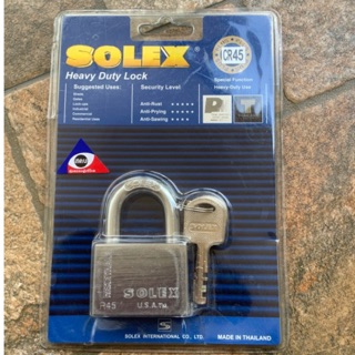 กุญแจ SOLEX ชุบโครเมี่ยม หลายขนาด_ลดราคาเท
