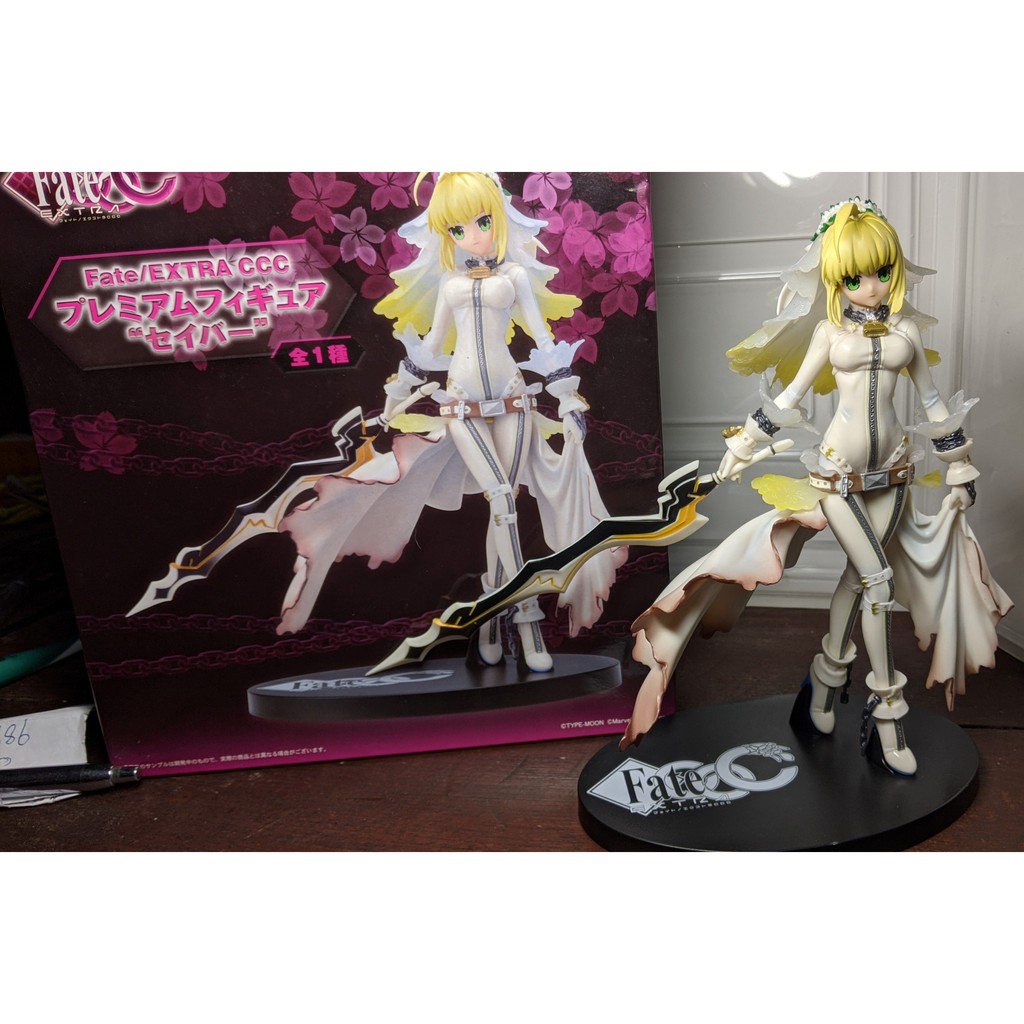 Fate Extra CCC Saber Bride (Saber Lily) SEGA ของแท้ งานญี่ปุ่น [มีกล่อง ...