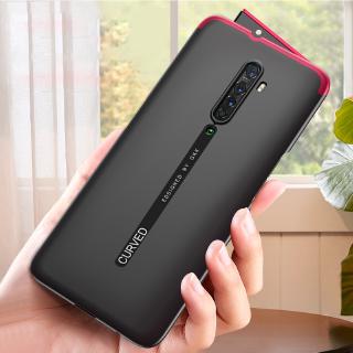 เคสแข็ง OPPO Reno 2 GKK 3 in 1 Combo 360° เคสโทรศัพท์ PC แบบบาง ป้องกันเต็มรูปแบบ