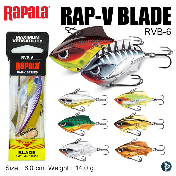 Rapala Rap-V Blade 05 Silver - Fishing Lure Blade For Spinners, Spinnerbaits, Tackle Making