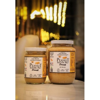 ภาพขนาดย่อของภาพหน้าปกสินค้า450g Peanut Butter Pro (Unsweetened) 100% เนยถั่ว ถั่วลิสง 100% จากร้าน thai_health_reform_foods บน Shopee ภาพที่ 1