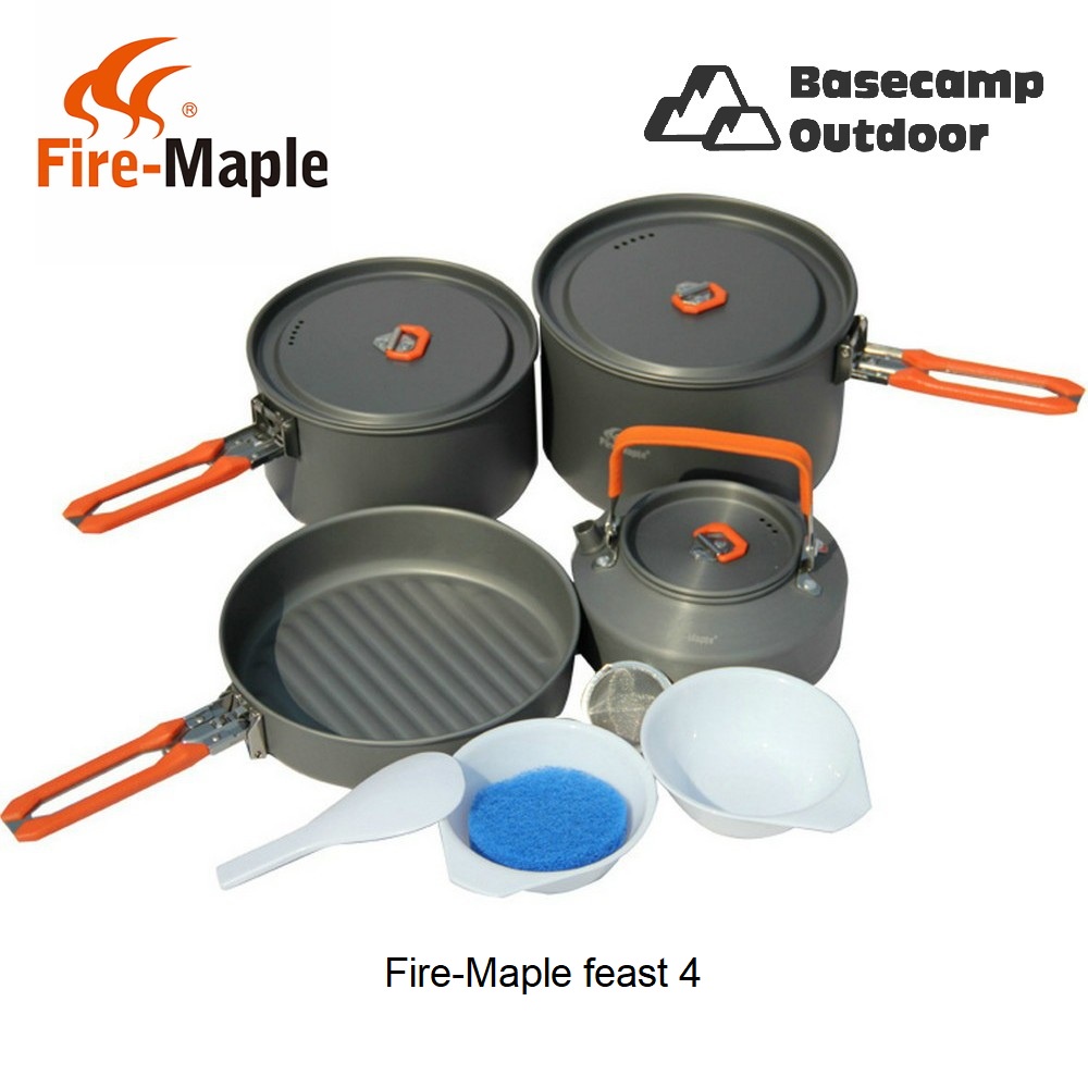 Fire-Maple feast 4ชุดหม้ออลูมิเนียม | Shopee Thailand