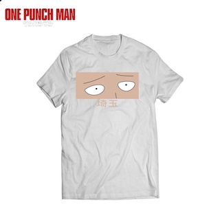 เสือยืดผู้ชาย - เสื้อยืดสําหรับผู้ชาย▥K.One Punch Man x - เสื้อยืดเสื้อเชิ้ตอะนิเมะ Saitamas Eyes