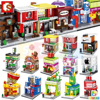 ภาพขนาดย่อสินค้าตัวต่อเลโก้ SEMBO BLOCK Street Food ร้านค้า ตัวต่อร้านค้าชั้นนำ