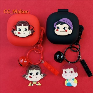 【In Stock】New Samsung Galaxy Buds Live Case Peko Toffee Pendant Samsung Bluetooth Buds Live Headset Case Silicone Soft Shell Buds Live Cover