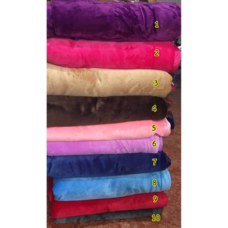 ภาพขนาดย่อของภาพหน้าปกสินค้าผ้าห่มนาโน 6 ฟุต สีพื้น 180*200 ซม. มีให้เลือก 9 สี จากร้าน bestnightshop บน Shopee ภาพที่ 4
