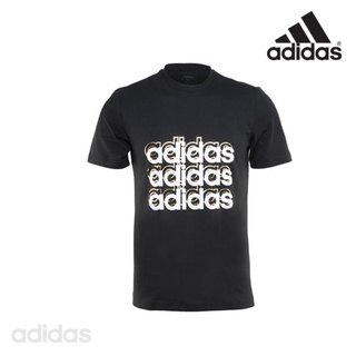 เสื้อขาว New Adidas เสื้อยืดผู้ชาย อาดิดาส Men T-Shirt Black Logo Tee (สินค้าลิขสิทธิ์แท้ %) saleBIw