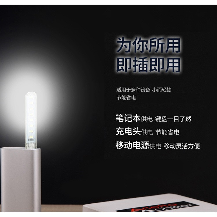 ภาพหน้าปกสินค้าไฟ LED ชนิด USB 5 โวลต์ ขนาดเล็ก สำหรับพกพา จากร้าน bigbang1688.th บน Shopee