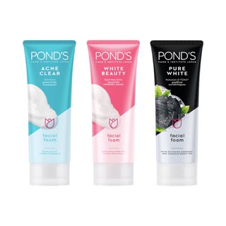 POND’Sโฟมล้างหน้าพอนด์15กรัมมี3สูตร 1แพ็คมี6หลอด(ขายยกแพ็ค)