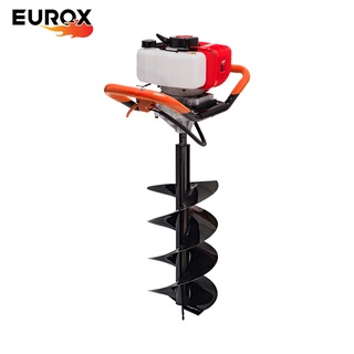 เครื่องเจาะดิน EUROX 5Hp (ดอกเจาะดินเกลียวคู่ 12")