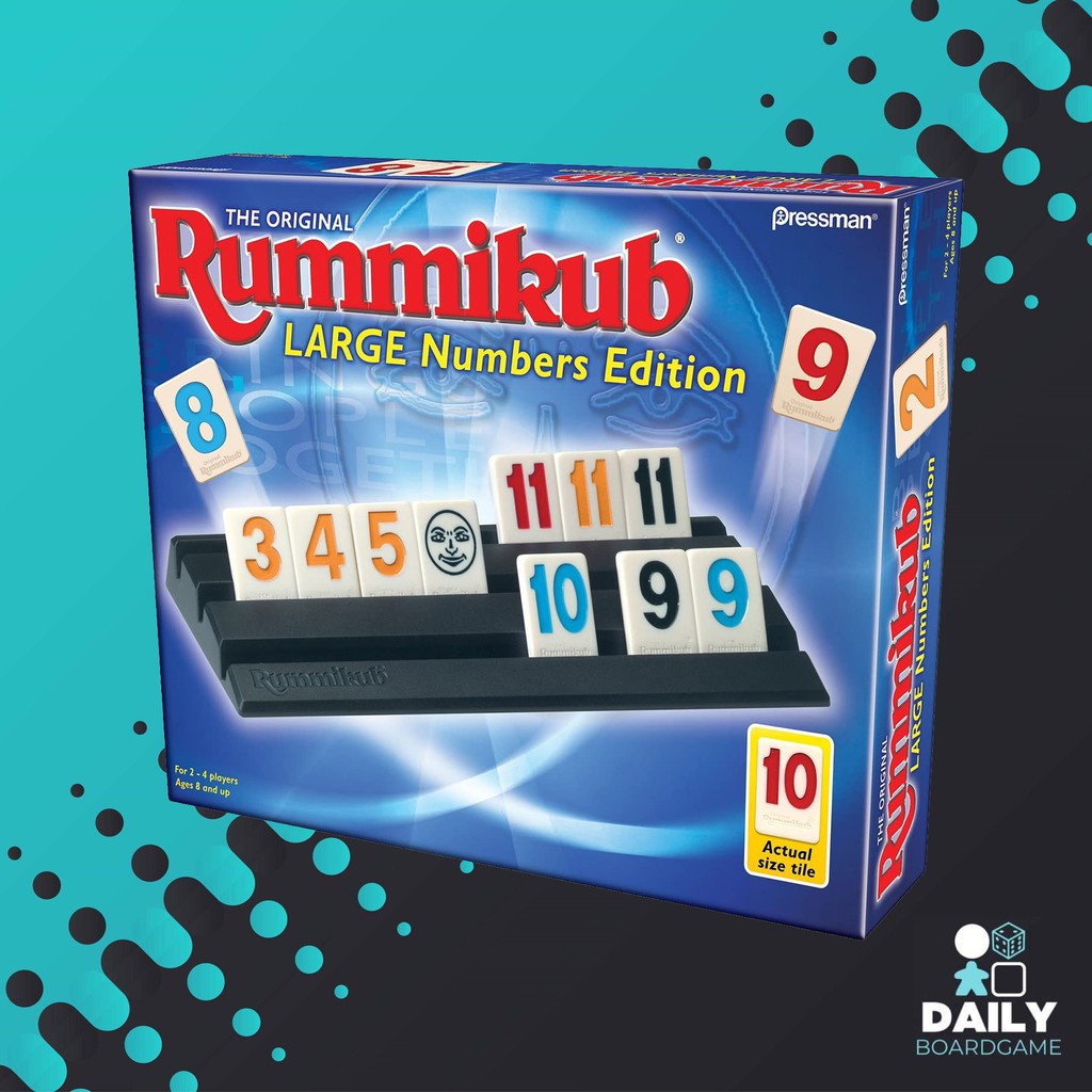 Rummikub Large Number Edition [Boardgame] Shopee Thailand