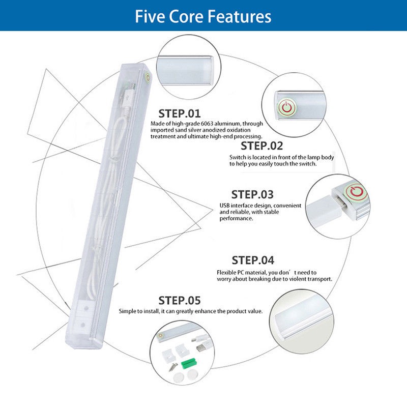 โคมไฟติดผนัง-led-สวิทช์สัมผัส-21-led-touch-sensor-led-strip-light-bar-under-cabinet-wardrobe-lamp-usb-light