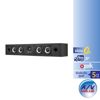 Polk Audio Monitor XT35 - Low-Profile, High-Resolution Center Channel Speakers (MXT35) ** ผ่อน 0% **