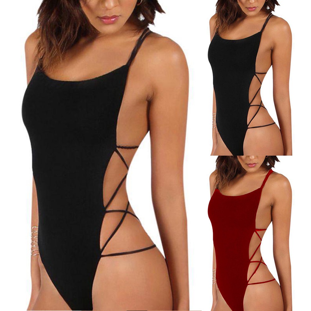 ชุดว่ายน้ำวันพีช-monokini-เซ็กซี่สำหรับผู้หญิง