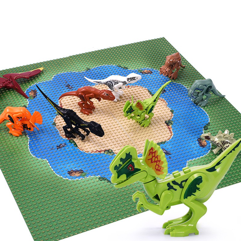 ของเล่นบล็อกตัวต่อเลโก้-พิมพ์ลายป่า-แนวคลาสสิก-สําหรับเด็ก