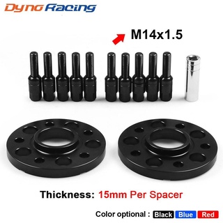 สเปเซอร์ล้อรถยนต์ M14x1.5 15 มม. 5x112 มม. 66.6 มม. สําหรับ AUDI Q5 A4 A6 Q8 Mercedes Benz C220 C230