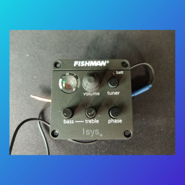 Equalizer guitar Fishman isys+ Shopee Thailand