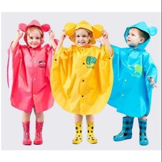 ภาพหน้าปกสินค้าSmally coat ชุดกันฝนเด็ก มีหู / ซื้อ 1 แถม 1 ที่เกี่ยวข้อง