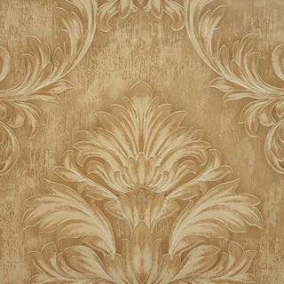 KASSA HOME วอลล์เปเปอร์ติดผนัง Luxury รุ่น 60059 ขนาด 53 x 1000 ซม. สีน้ำตาล Wallpaper