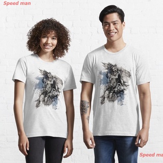 ราคาระเบิดSpeed man เอเพ็กซ์เลเจนส์ apex legendsเสื้อยืด Apex Legends Lifeline poster Essential T-Shirt เสื้อยืดผู้ชาย c