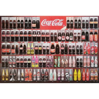 โปสเตอร์ โฆษณา โค้ก โบราณ Coca Cola Coke Vintage Advertisign MIX POSTER 24”x35” Inch Classic Label Logo Retro Antique V7