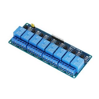 Doublebuy บอร์ดโมดูลรีเลย์ควบคุม DC5V 8 ช่องทาง พร้อมออปโต้คัปเปลอร์ สําหรับ Arduino-